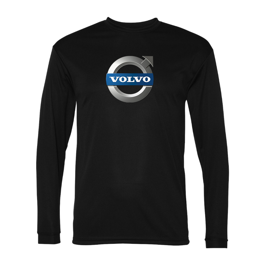Men's Volvo car Polyester Long Sleeve T-Shirt